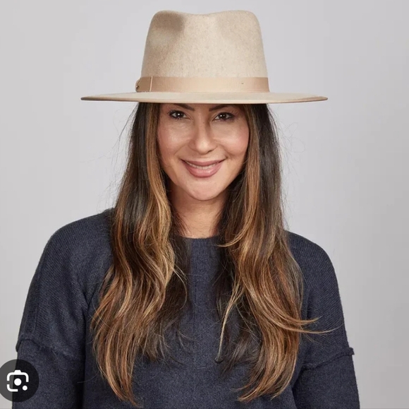 American Hat Makers NWT Bondi Oatmeal Tan Fedora Size Large main image 6
